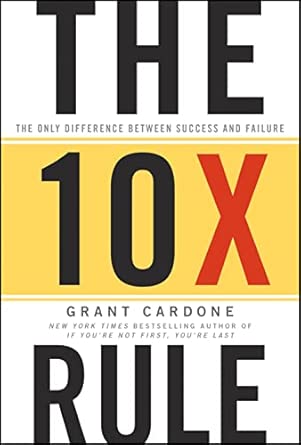The 10X Rule Cover